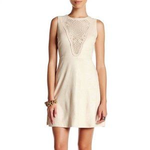 ROMEO & JULIET COUTURE FAUX SUEDE DRESS NEW SZ M